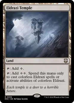 Eldrazi Temple 339 MTG Commander M3C Rare NP - Image 1