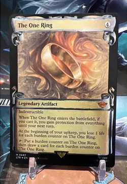 MTG | The One Ring (Showcase Scroll) [LOTR] ✨FOIL✨ - Image 1