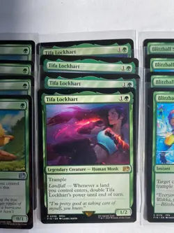 MTG FINAL FANTASY FIN - Tifa Lockhart - Mono Green Landfall Combo Deck - Image 2