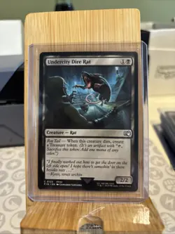 MAGIC THE GATHERING MTG FINAL FANTASY UNDERCITY DIRE RAT (#3) - Image 1