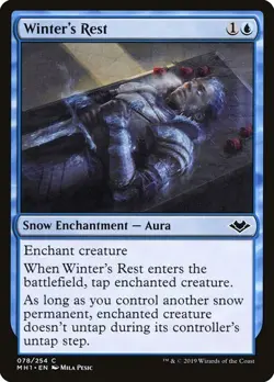 4x Winter's Rest (Playset) - Modern Horizons MH1 MTG - Image 1