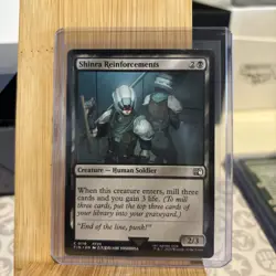 NM Foil Shinra Reinforcements, MTG, Final Fantasy, Magic the Gathering, 118 - Image 1