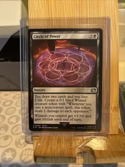 NM Foil Circle of Power, MTG, Final Fantasy, Magic the Gathering, 92 - Image 1