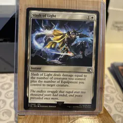 NM Slash of Light, MTG, Final Fantasy, Magic the Gathering, 32 - Image 1