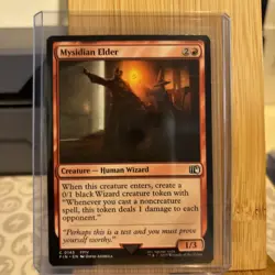 NM Foil Mysidian Elder, MTG, Final Fantasy, Magic the Gathering, 145 - Image 1