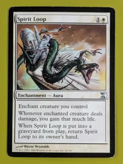 Spirit Loop x1 Time Spiral 1x Magic the Gathering MTG - Image 1
