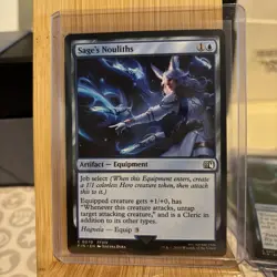 Sage's Nouliths 0070 Magic The Gathering MTG Final Fantasy NM 2025 - Image 1