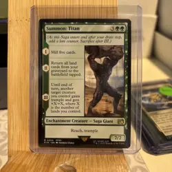 Summon: Titan - Final Fantasy - FIN MTG - Image 1