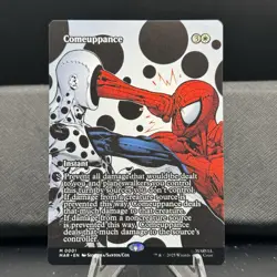 Comeuppance - #01 (Borderless) Marvel Universe Eternal-Legal Regular - Mtg - Image 1