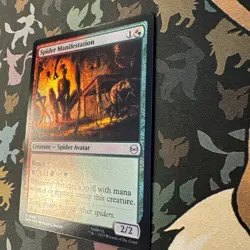 Spider Manifestation 0148 Common Foil Spider-Man MTG - Image 2