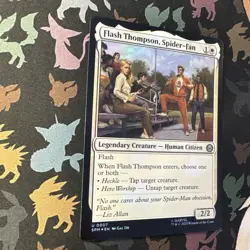 Flash Thompson, Spider-Fan (Foil) - 0007 - Marvel's Spider-Man - MTG - NM/M - Image 3