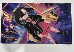 Pokemon TCG Marnie & Morpeko Crown Zenith Playmat Brand New Waifu Mat - Image 1