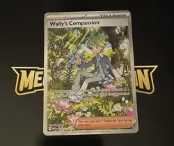 Wally's Compassion 186/132 Pokemon Mega Evolution SIR - Image 1