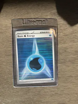Basic Water Energy [Holo] #19 Pokemon Scarlet & Violet Energy - Image 3