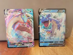 Pokemon Sword And Shield Base Lapras V And Vmax - Image 1