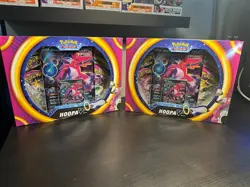2x Pokemon TCG Hoopa V Box Sealed (Evolving Skies, Fusion Strike, Vivid Voltage) - Image 1