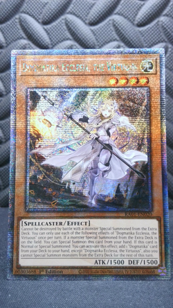 Yugioh Dogmatika Ecclesia, the Virtuous RA01-EN020 Quarter Century Secret NM - Image 2