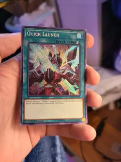 Yugioh Quick Launch MP18-EN129 1st Secret Rare - Image 1