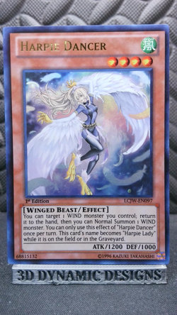 | Yugioh Harpie Dancer LCJW-EN097 Ultra Rare Legendary Joeys World NM 🔥 | - Image 1