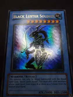 YUGIOH 2004 | BLACK LUSTER SOLDIER | SYE-024 | NEAR MINT - EXCELLENT | ULTRA - Image 5