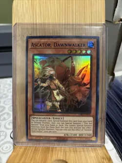 Yugioh Ascator, Dawnwalker LDS3-EN050 Ultra Rare1st Edition Near Mint - Image 1