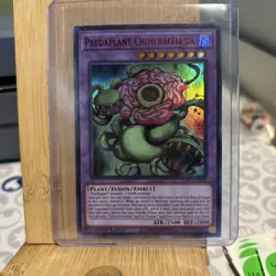 Yugioh Predaplant Chimerafflesia Red Ultra Rare LDS3-EN074 1st Near Mint - Image 1