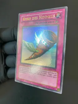 YUGIOH HORN DES HIMMELS OF HEAVEN ULTRA RARE MRD-G130 1ST EDITION GERMAN NM - Image 2