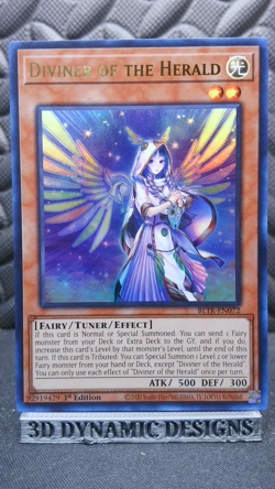 | Yugioh Diviner of the Herald BLTR-EN072 1st Edition Ultra Rare NM/M 🔥 | - Image 1