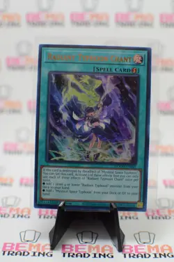 Yugioh! 1x Radiant Typhoon Chant DOOD-EN061 Ultra Rare 1st Ed NM - Image 1
