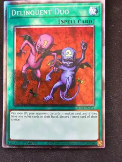 Delinquent Duo - RA04-EN114 - Platinum Secret Rare - 1st Edition - YuGiOh - (NM) - Image 1