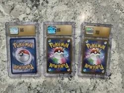 Pokemon Japanese Korean Slab Bundle | 3 Cards | CGC pristine [SEE photos] - Image 2