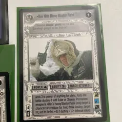 Star Wars CCG Customizable Card Game: Leia With Blaster Rifle (1998) - Image 4