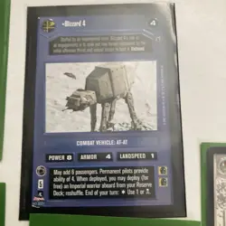 Star Wars CCG Customizable Card Game: Leia With Blaster Rifle (1998) - Image 5