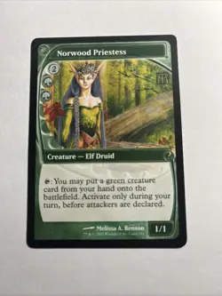 Norwood Priestess (Future Sight) - Mystery Booster 2 MTG Plus Bonus Card!!! - Image 1