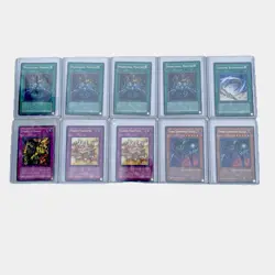 Yugioh 10 Card Lot Mint/NM Ungraded SOI/DB1/TLM/FET Vintage Spell/Toon/Trap - Image 1