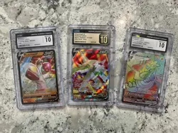 Pokemon English Slab Bundle | 3 Cards | CGC pristine [SEE photos] - Image 1