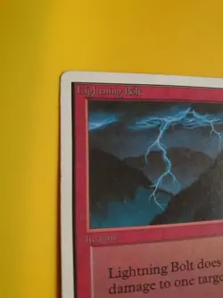 Lightning Bolt. Unlimited. Magic the Gathering Card. - Image 5