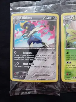 Pokemon UNOPENED 2- Packs: Bisharp 64/114 and Shiny Shiftry 11/114 4 cards total - Image 2
