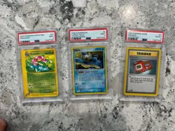 Pokemon English Slab Bundle | 3 Cards | CGC PSA 1st edition [SEE photos] - Image 1