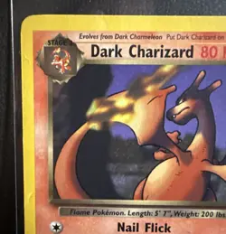 Dark Charizard 21/82 Team Rocket 2000 Rare Regular Pokemon TCG Ungraded Card - Image 2