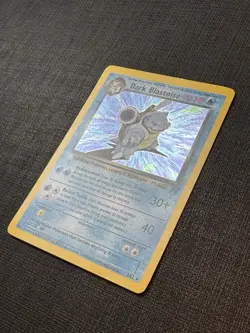 Pokemon TCG Dark Blastoise Holo Rare Card 3/82 LP Condition - Image 2