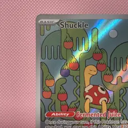 Shuckle 136/132 Pokemon Mega Evolution Holo Illustration Rare Card NM - Image 2