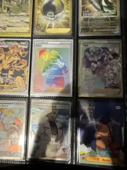 Pokemon Card Collection with Binder With Including Some Very High Valued Cards - Image 1
