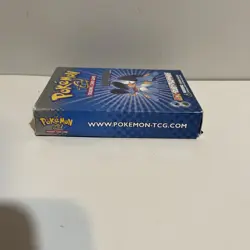 SAPPHIRE Pokemon Card EX Ruby & Sapphire Deck Box ONLY Read Description! - Image 4