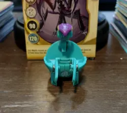 Bakugan B2 Ventus Mantris 550G Green Battle Brawlers W/ Card Rare - Image 3