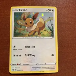 Pokemon Eevee SWSH095 Eevee SWSH118 Eevee SWSH127 Black Star Promo - 3 Card Lot - Image 3