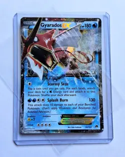 Pokemon TCG XY Breakpoint Gyarados EX Near Mint Ultra Rare Holo Card 26/122 - Image 1