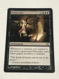 MTG Grave Pact Tenth Edition X 144/383 - Image 1