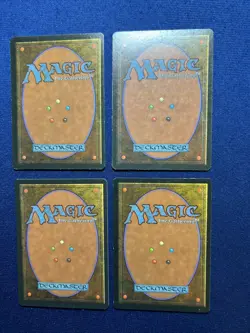 MTG Ice Age Playset FOUR Glacial Chasm Mint/Near Mint/LP 1995 release - Image 2