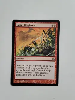 MtG Twist Allegiance NM/LP x1 - Betrayers of Kamigawa - Image 1